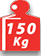 150 kg