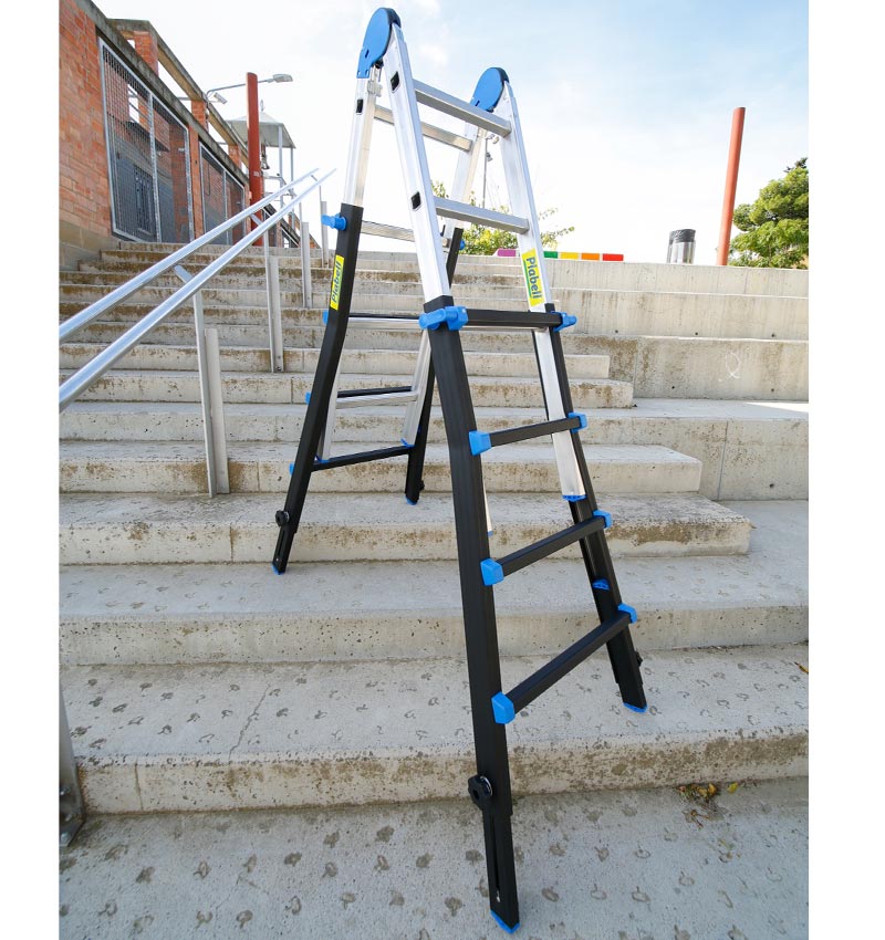 Escaleras plegables profesionales : Plataformas plegables subidas