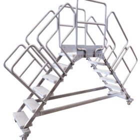 Escaleras de acero inoxidable para químicas, alimentarias y farmacéuticas